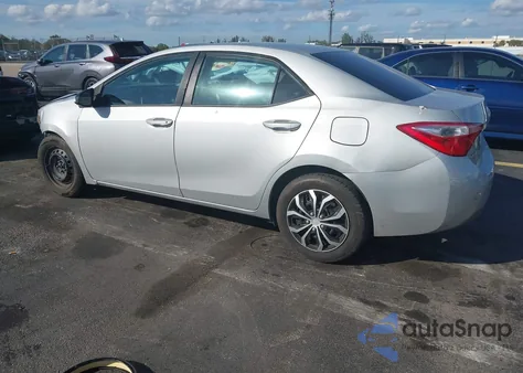 2017 Toyota Corolla Le из США, поврежденный, VIN 2T1BURHEXHC824381